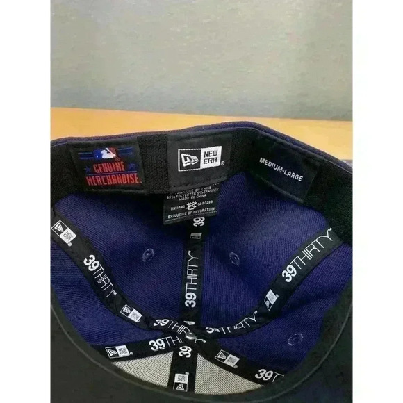 Milwaukee Brewers Hat Mens M/L MLB New Era Diamond Era Classic 39THIRTY Flex - Picture 6 of 6